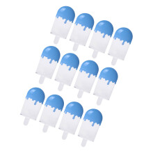 12pcs Clear Candy Box Sweet Holders Transparent Jewelry-Blue