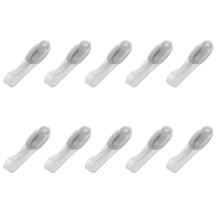 10 stuks keukensnoerorganizers voor-Transparante kleur