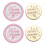 2Pieces Seal Stamp Head with Unique Pattern for Seal-XYW23 1