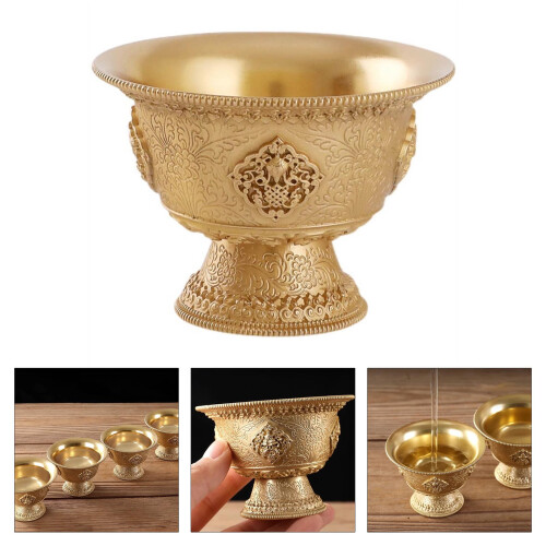 Brass Drinking Cup for Spiritual Practices and Collectors 1