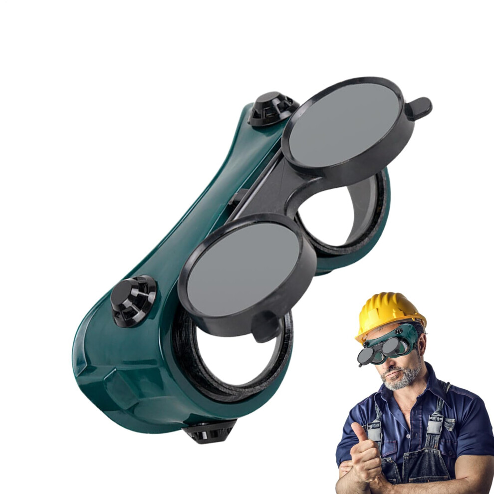 Welding Safety Glasses Plasma Cutting Goggles Brazing Arc Eye Protection Flipup Dustproof For Construction 9323874248516