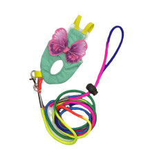 Colorful Pet Bird Vest Harness with-L No. 1 pink butterfly