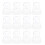 Pack of 12 Bear Shaped Candy Containers Sweets Holders-Clear 1