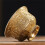 Copper Buddhist Ritual Offering Cup Eight-golden brass 7