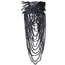 Personality Shoulder Epaulette Stage Performances Epaulet-Black