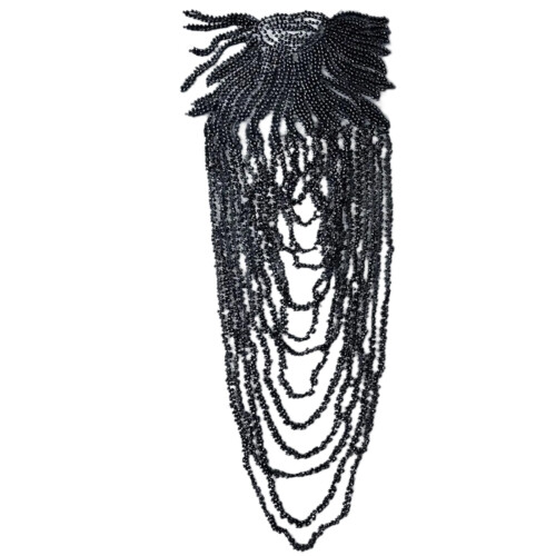 Personality Shoulder Epaulette Stage Performances Epaulet-Black