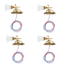 16 Simulierte Mini Hofleuchten Sand Tischlampe