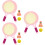 3 Sets Kinder Badminton Racket Training Outdoor Sport Speelgoed Set 8
