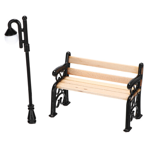 2 Sets, Niedliche Mini Und Straßenlaternenpfosten