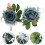 2 Sets Künstliche Corsage Und Anstecker Set 11