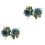 2 Sets Künstliche Corsage Und Anstecker Set 5