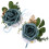 2 Sets Künstliche Corsage Und Anstecker Set 3