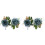 2 Sets Künstliche Corsage Und Anstecker Set 4