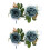 2 Sets Künstliche Corsage Und Anstecker Set 7