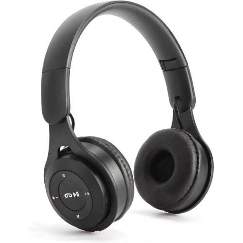 MultiFunction Over Ear Headphone Wireless Foldable Headset Black Macarons Heavy Bass Bluetooth Gaming Headphone 2