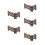 5 Mini Omheining Decoratief Hek Handgemaakt 8