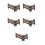 5 Mini Omheining Decoratief Hek Handgemaakt 6