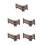 5 Mini Omheining Decoratief Hek Handgemaakt 10