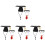 4 Sets Hundemützen Mit Brille Requisiten Rot 2