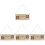 4 Sets Mutter Bilderrahmen Selbermachen Mit Seil Und Herz 3
