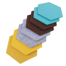 3 Sechseckige Wandtafel Filztafel Für Kinder Steckfliese