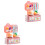 2 Sets Kinder Küchen Spielzeug Mit Besteck Simulation Pink 3