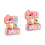 2 Sets Kinder Küchen Spielzeug Mit Besteck Simulation Pink 4