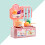 2 Sets Kinder Küchen Spielzeug Mit Besteck Simulation Pink 10