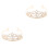 2Stück Diadem Kopfschmuck Gold 3