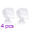 4Pcs Acrylic Feeding Cup Clear For Fish Shrimp Size M 1