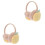 2 Pcs Plush Ear Muffs Warm Winter Accessory 4