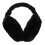 2Pcs Foldable Earmuffs Unisex Winter Ear Warmers Black 1
