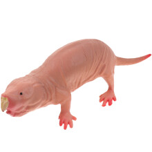 4Pcs Simulated Mole Model Animal Craft Toy Figure Small Ornament