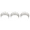 3Stk Barock Tiara Braut Kopfschmuck Silber 4