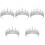 5 Eingelegte Tiara Kopfschmuck 5