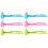 6 Pcs Children Clips Outdoor Mixed Color 3