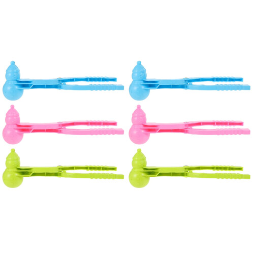 6 Pcs Children Clips Outdoor Mixed Color 2