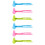 6 Pcs Children Clips Outdoor Mixed Color 6