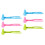 6 Pcs Children Clips Outdoor Mixed Color 5