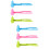 6 Pcs Children Clips Outdoor Mixed Color 8