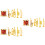 15 Teile Musikinstrumente Modell Set 9