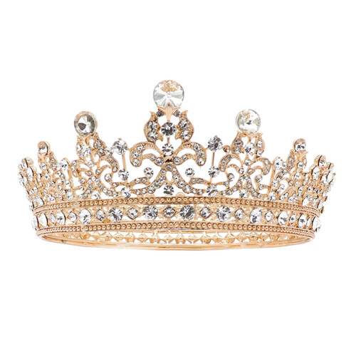 2Stk Barock Haarkrone Tiara Brautkrone Für