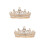 2Stk Barock Haarkrone Tiara Brautkrone Für 7
