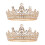 2Stk Barock Haarkrone Tiara Brautkrone Für 5