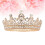 2Stk Barock Haarkrone Tiara Brautkrone Für 9