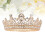 2Stk Barock Haarkrone Tiara Brautkrone Für 8
