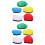 10 Stuks Doek Flitslampkap Shell 6
