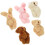 15 Pièces Maison De Peluche Miniature Figurines Ours 3