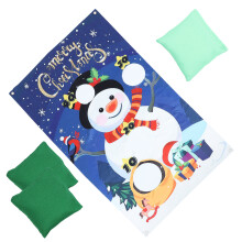 2 Sets Kerstzakjesspel Werpspel Sneeuwman