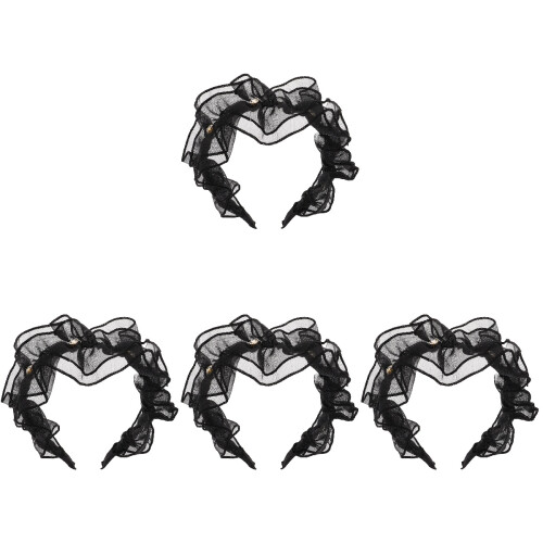 4 Stirnband Süßes Dekoratives Haaraccessoire Für 2